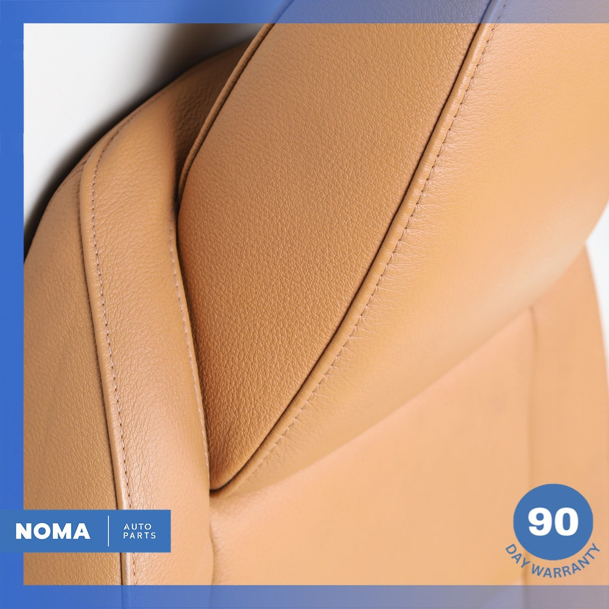 09-16 BMW E89 Z4 Right Passenger Side Sport Upper Top Seat Cushion Brown OEM - photo 10