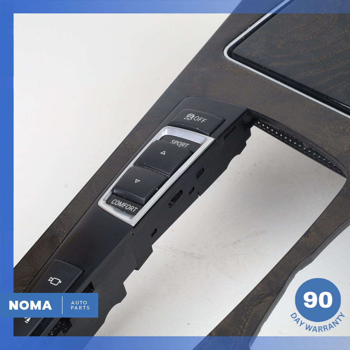BMW F02 750i 740i Front Center Console Shifter Cover Panel Trim Bezel OEM - photo 6