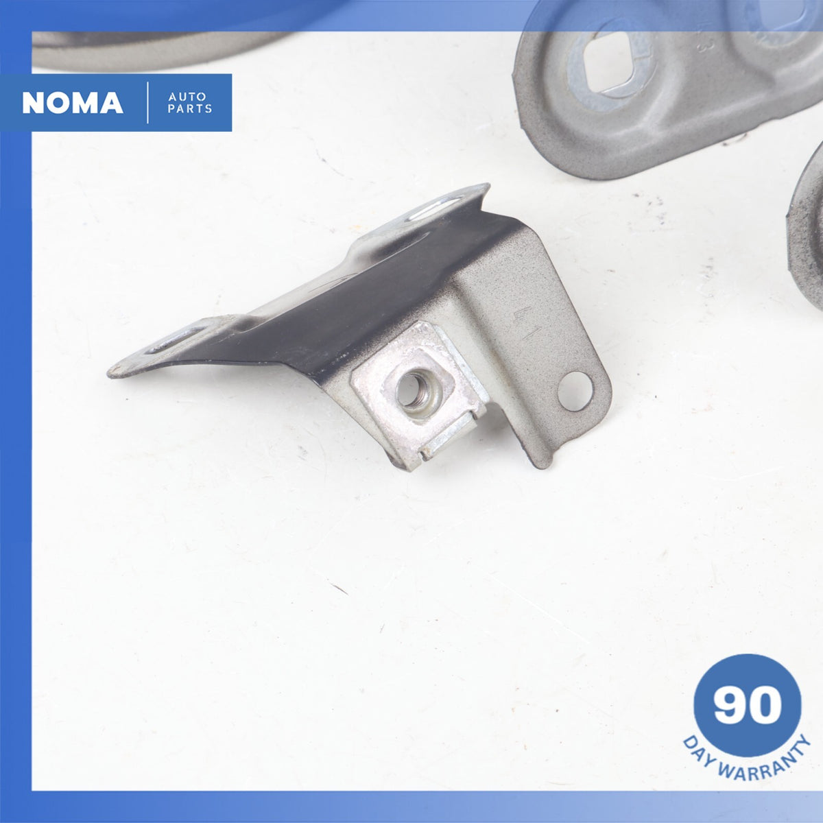 2013 BMW F10 550i Left Driver Side Fender Mount Bracket Set of 4 Black OEM - photo 13