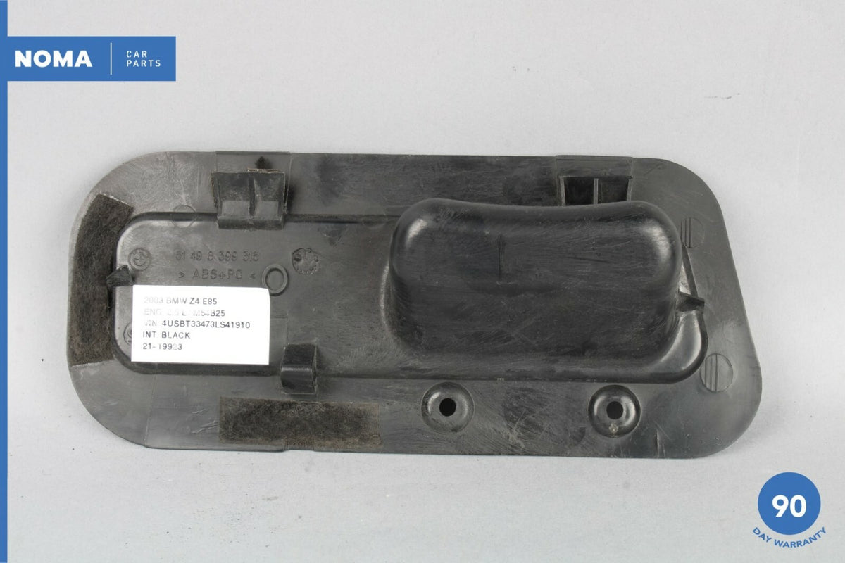 03-08 BMW Z4 E85 Roadster Trunk Boot Lid Trim Recessed Handle 8399315 OEM - photo 3