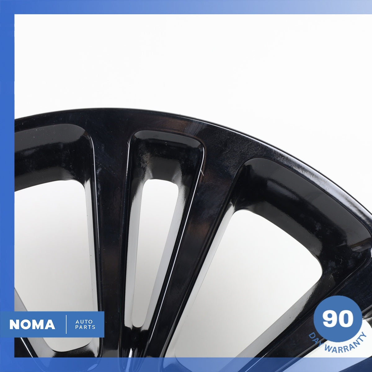 16-23 Jaguar X260 XF XE Axis 8 x R18 18" Wheel Rim Black T2H5339 OEM - photo 2