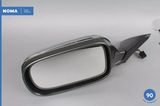 97-06 Jaguar X100 XK8 Left Driver Side Rear View Door Mirror Black Chrome OEM - photo 1