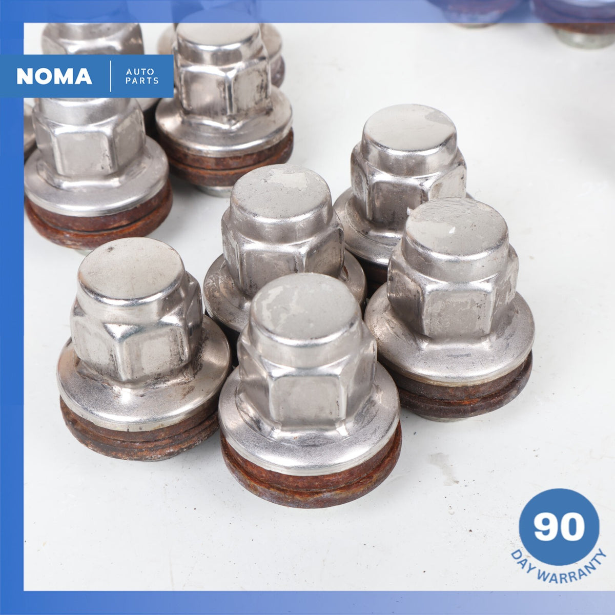 07-15 Jaguar X150 XK XKR Wheel Lug Nuts Bolts Set of 20 1X431012AA OEM - photo 5