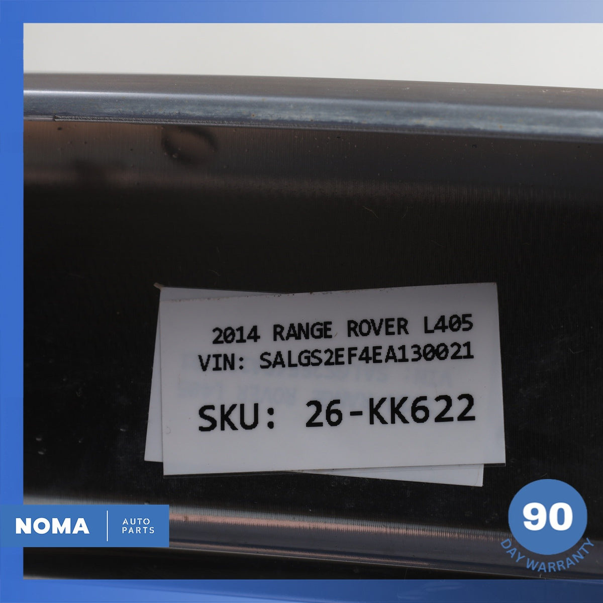 13-22 LR Range Rover L405 Rear Trunk Bezel License Plate Light Lamp Trim OEM - photo 16