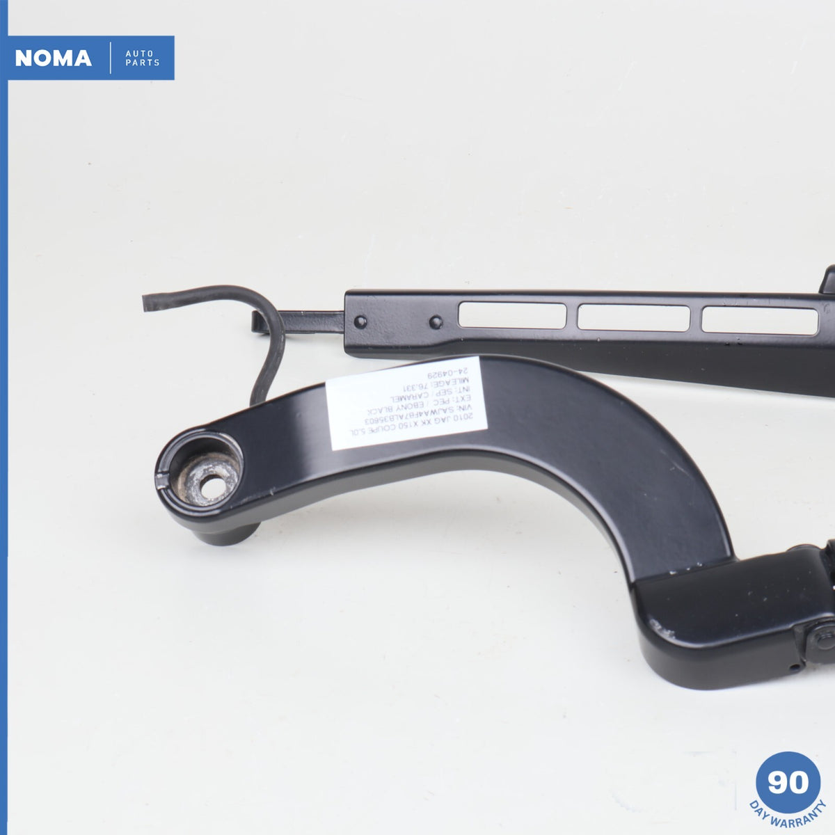 07-15 Jaguar X150 XK XKR Front Windshield Screen Wiper Arm Set of 2 OEM - photo 4