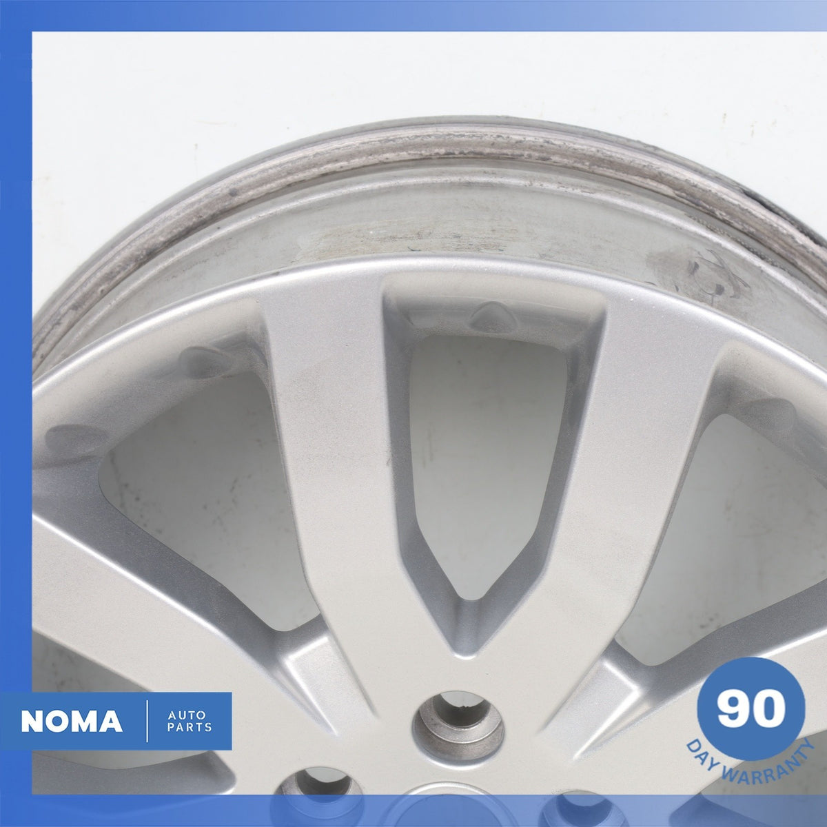 06-09 LR Range Rover Sport L320 Silver Sparkle 9.5 x R20 20" Wheel Rim OEM - photo 3