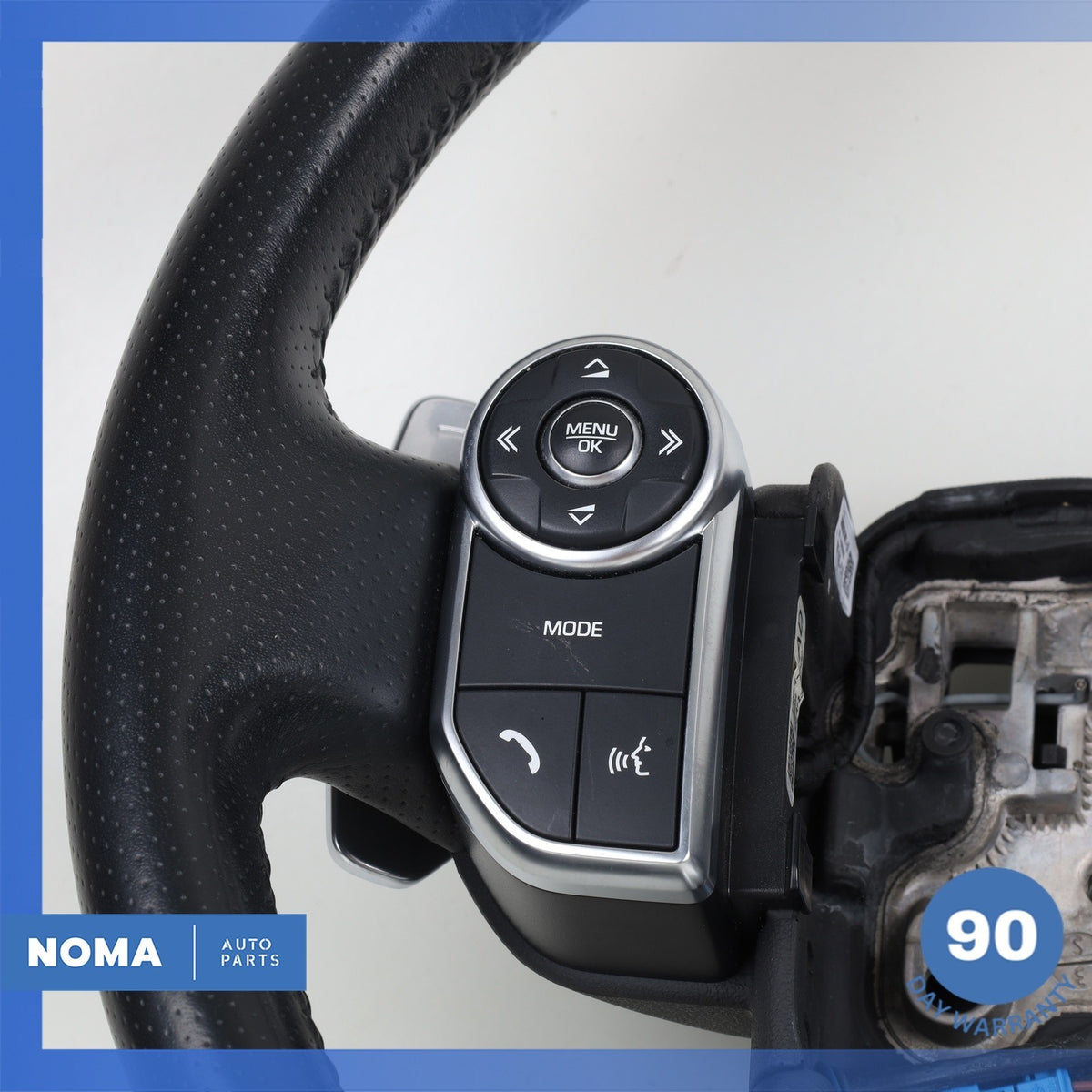 14-22 LR Range Rover Sport L494 Leather Heated Steering Wheel w/ Switches OEM - photo 4