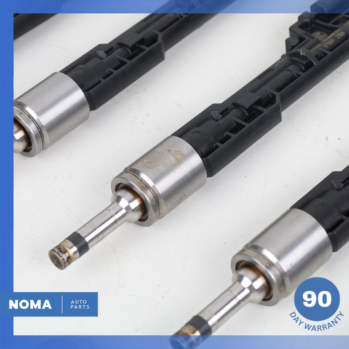 13-21 BMW F15 X5 435i M4 535i S55 N55 3.0L Engine Fuel Injector Set of 6 OEM - photo 11