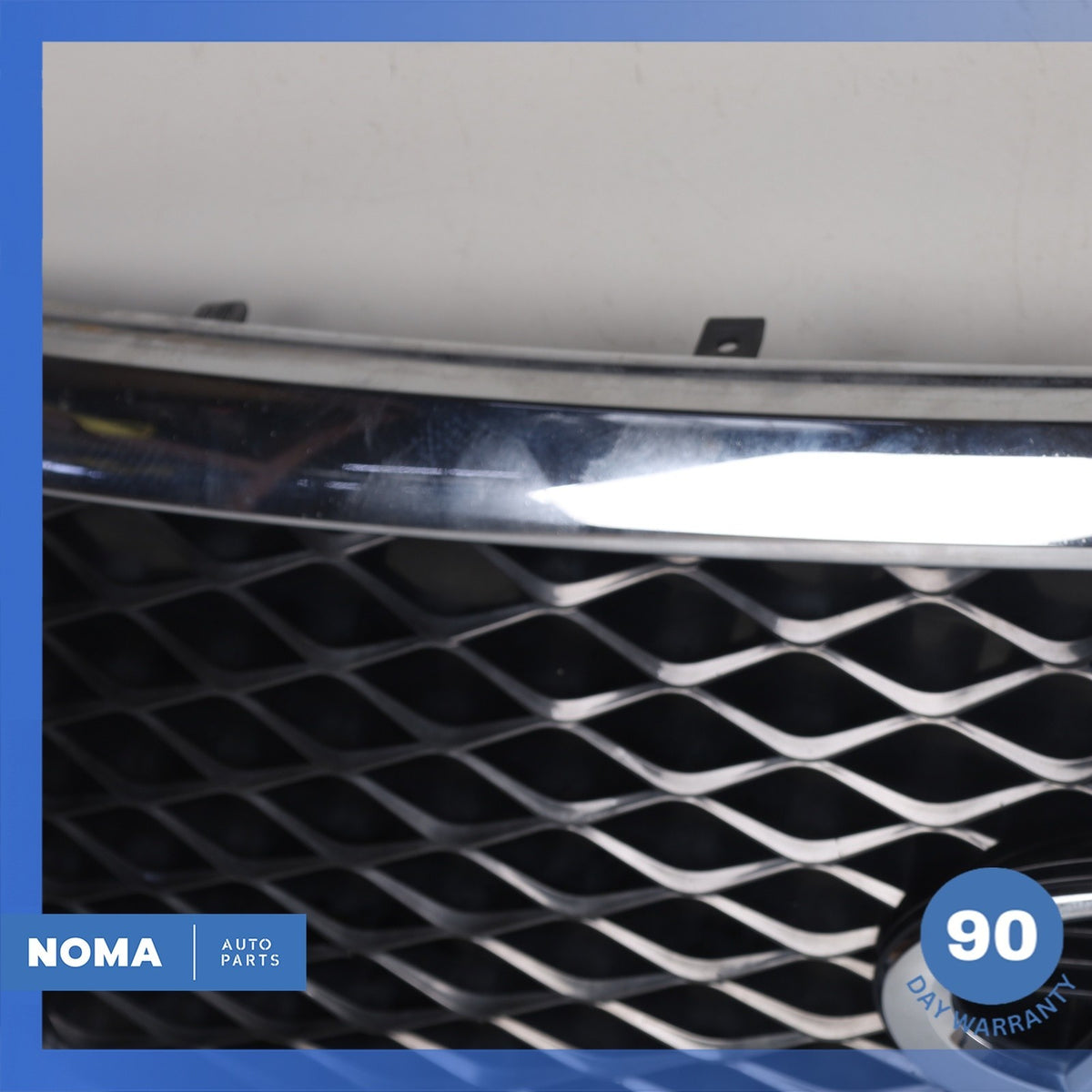 15-17 Infiniti Z62 QX80 Radiator Grille Grill Mesh Chrome 623105ZA0A OEM - photo 9