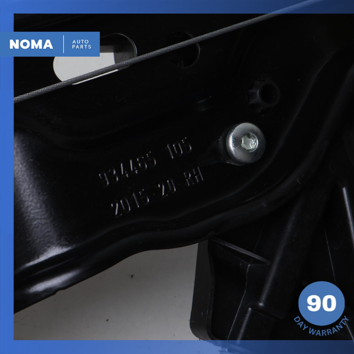 2015 Range Rover Evoque L538 Rear Right Side Door Window Regulator OEM - photo 12