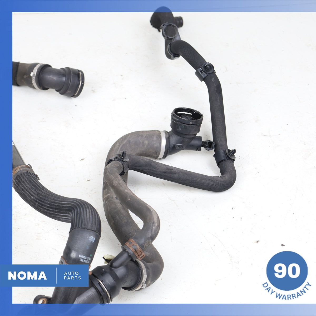 17-19 Jaguar X760 XE 2.0L Diesel Engine Radiator Thermostat Coolant Hose Set OEM - photo 12