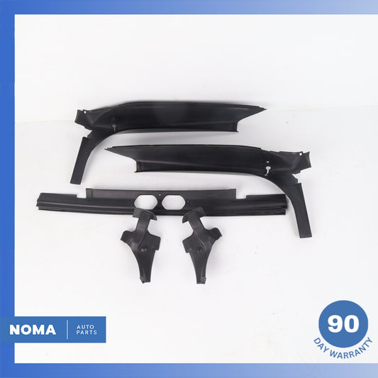 13-17 Land Rover Range Rover L405 Trunk Boot Lid Cover Panel Set Black OEM - photo 1