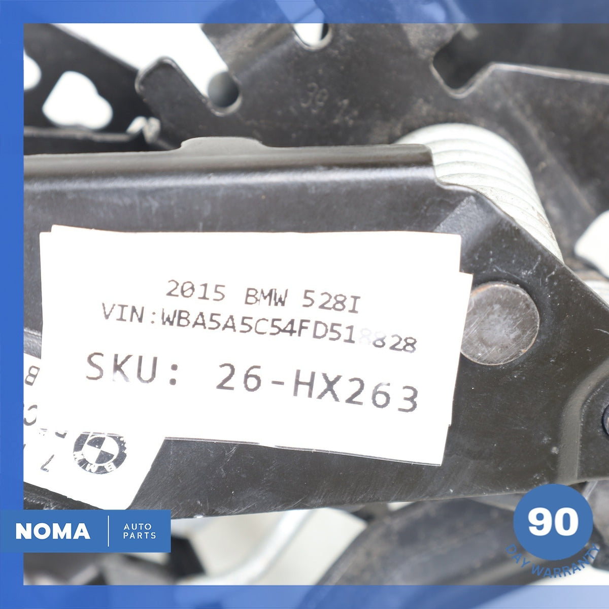 BMW F10 528i 535i 550i Front Left & Right Hood Bonnet Latch Actuator Set OEM - photo 11
