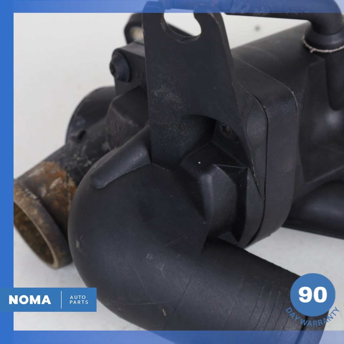 2007 Jaguar X150 XK Engine Coolant Thermostat Housing 6R838A504CC OEM - photo 4