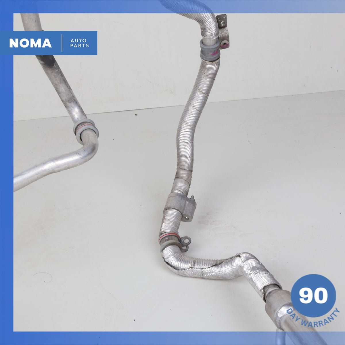 14-15 Jaguar X152 F-Type XK A/C Air Conditioning Hose Pipe Line Set OEM 85k - photo 5