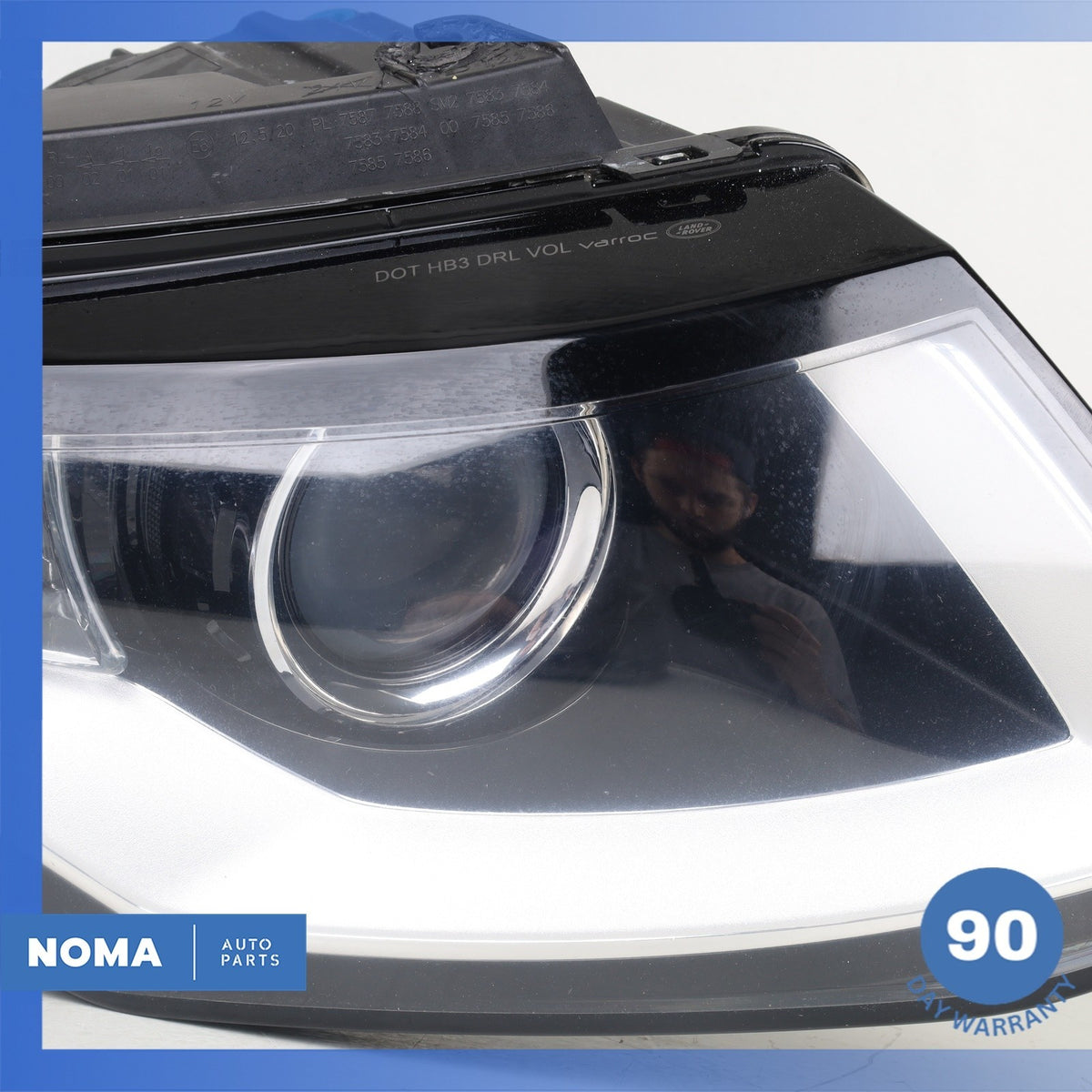 16-19 Range Rover Evoque L538 Right Headlight Lamp Light Halogen OEM - photo 4