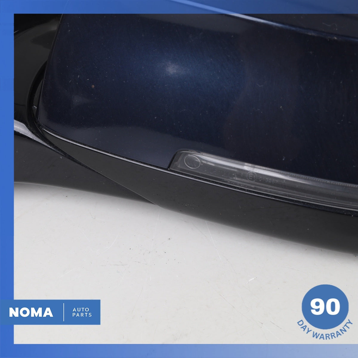 13-15 BMW F02 750i 740i Left Side Rear View Door Mirror Blue w/ Camera OEM - photo 14