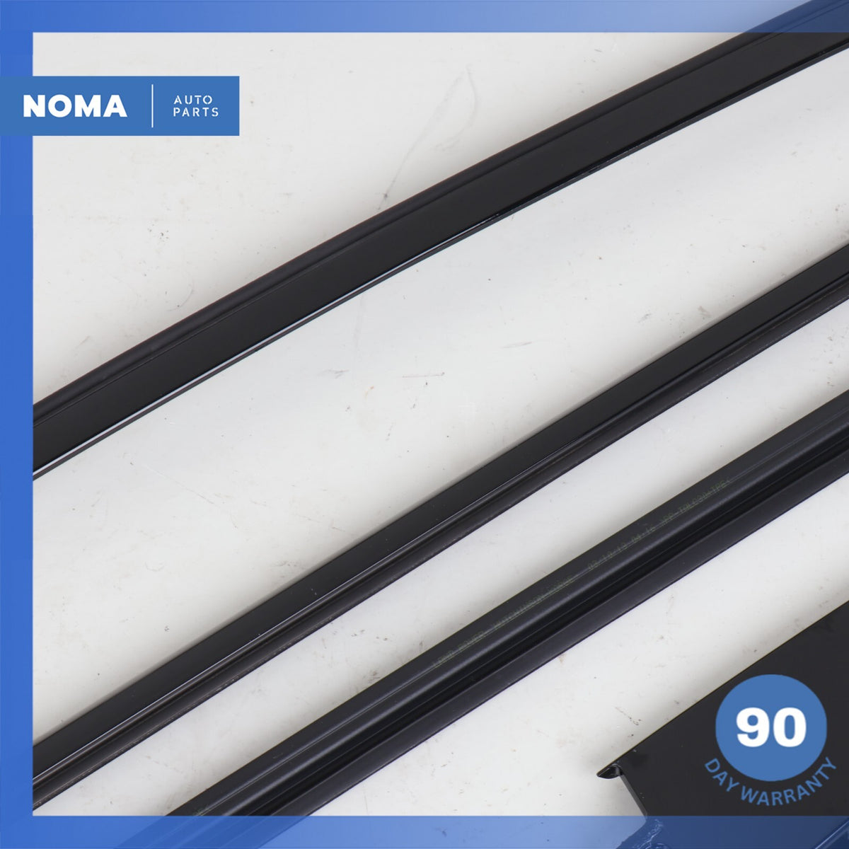 12-19 LR Range Rover Evoque L538 Front Right Outer Door Window Molding Set OEM - photo 3
