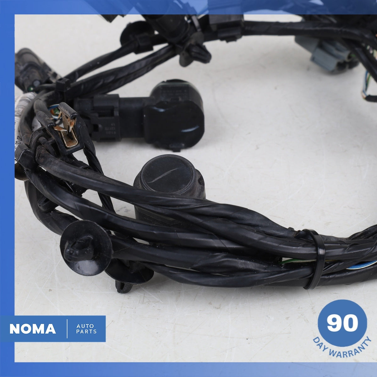 12-13 Range Rover Evoque L538 Rear Bumper Parking Wire Harness w/ Sensors OEM - photo 2