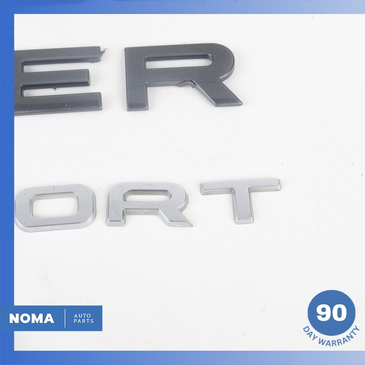 18-22 Range Rover Sport L494 Supercharged Trunk Boot Logo Badge Emblem Set OEM - photo 8