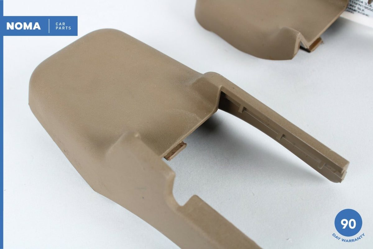 03-08 Jaguar S-Type X204 Front Left Driver Seat Rail Cover Trim SEL Set of 2 OEM - photo 3