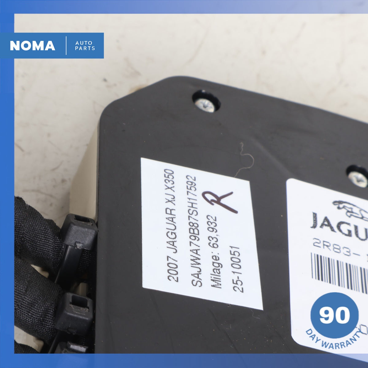 04-07 Jaguar X350 XJ8 Front Right Side Seat Adjustment Switch 2R8314A700HA OEM - photo 15