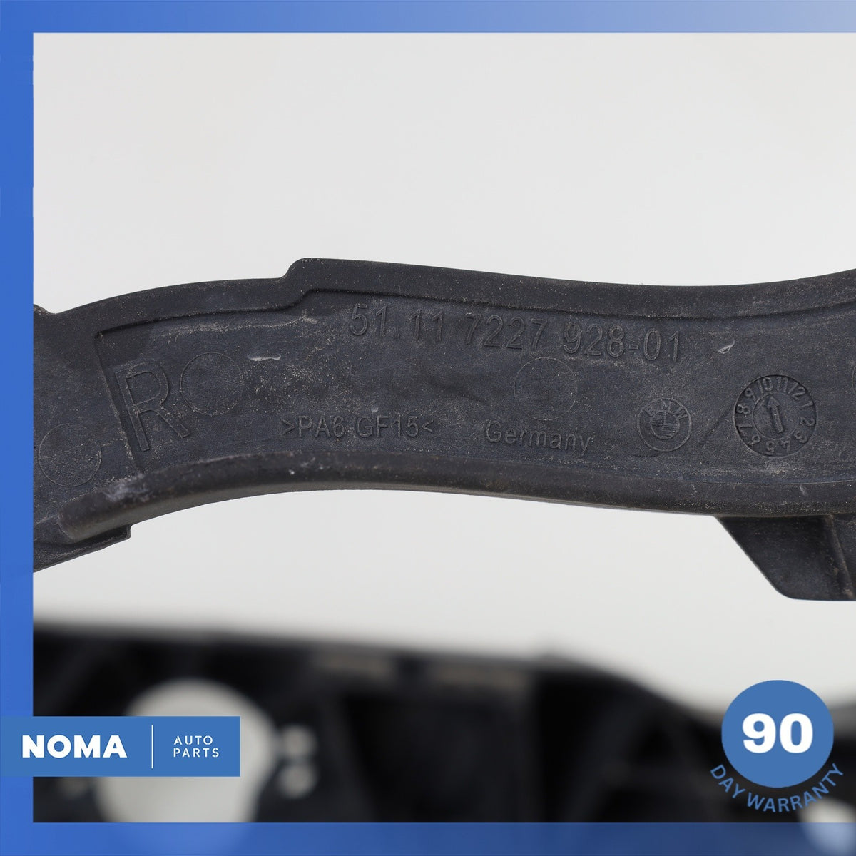 BMW E92 328i 335i Coupe Right Side Headlight Support Bracket Set 7227926 OEM 75k - photo 16