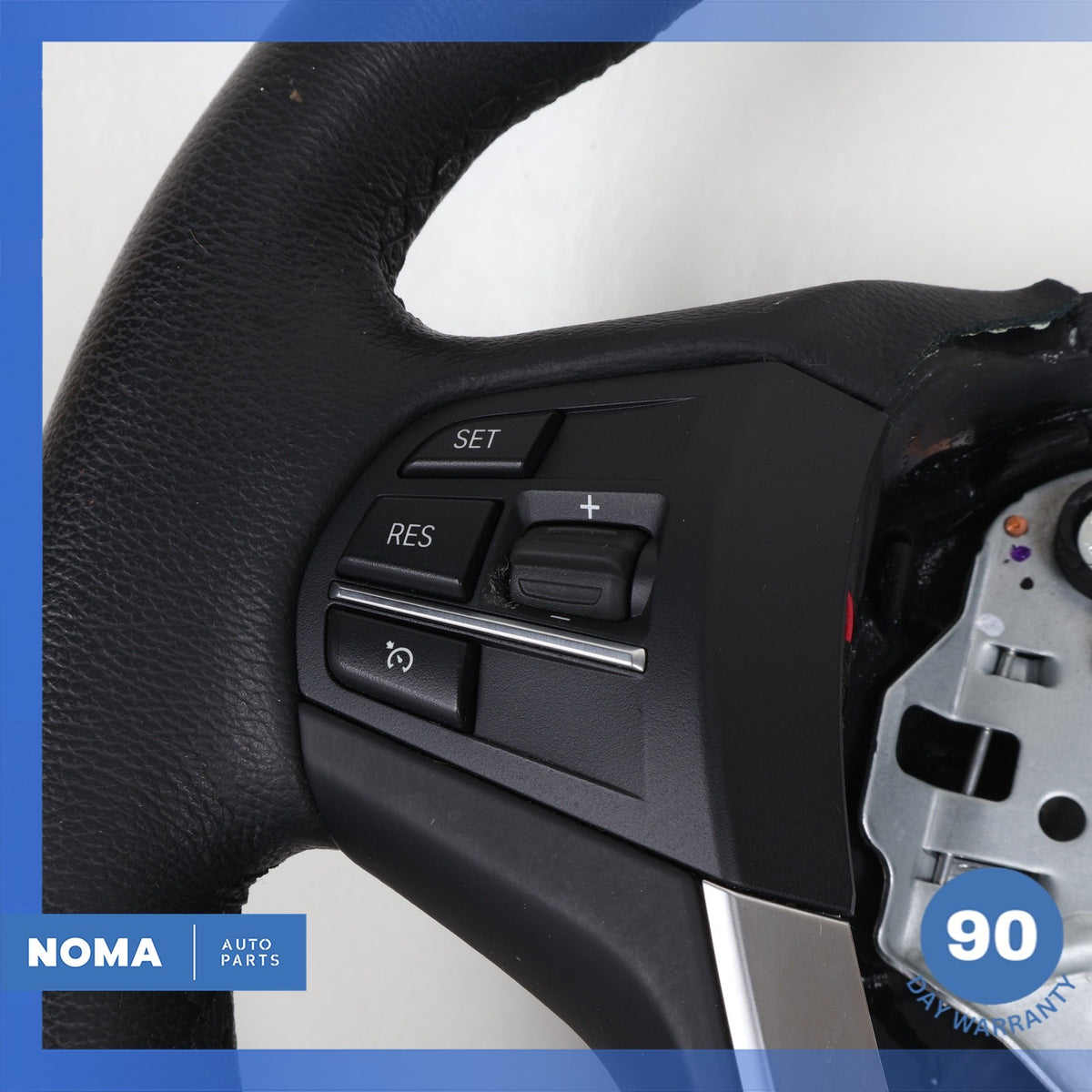 11-18 BMW F25 X3 X4 Leather Steering Wheel w/ Switch 32306879924 OEM - photo 4