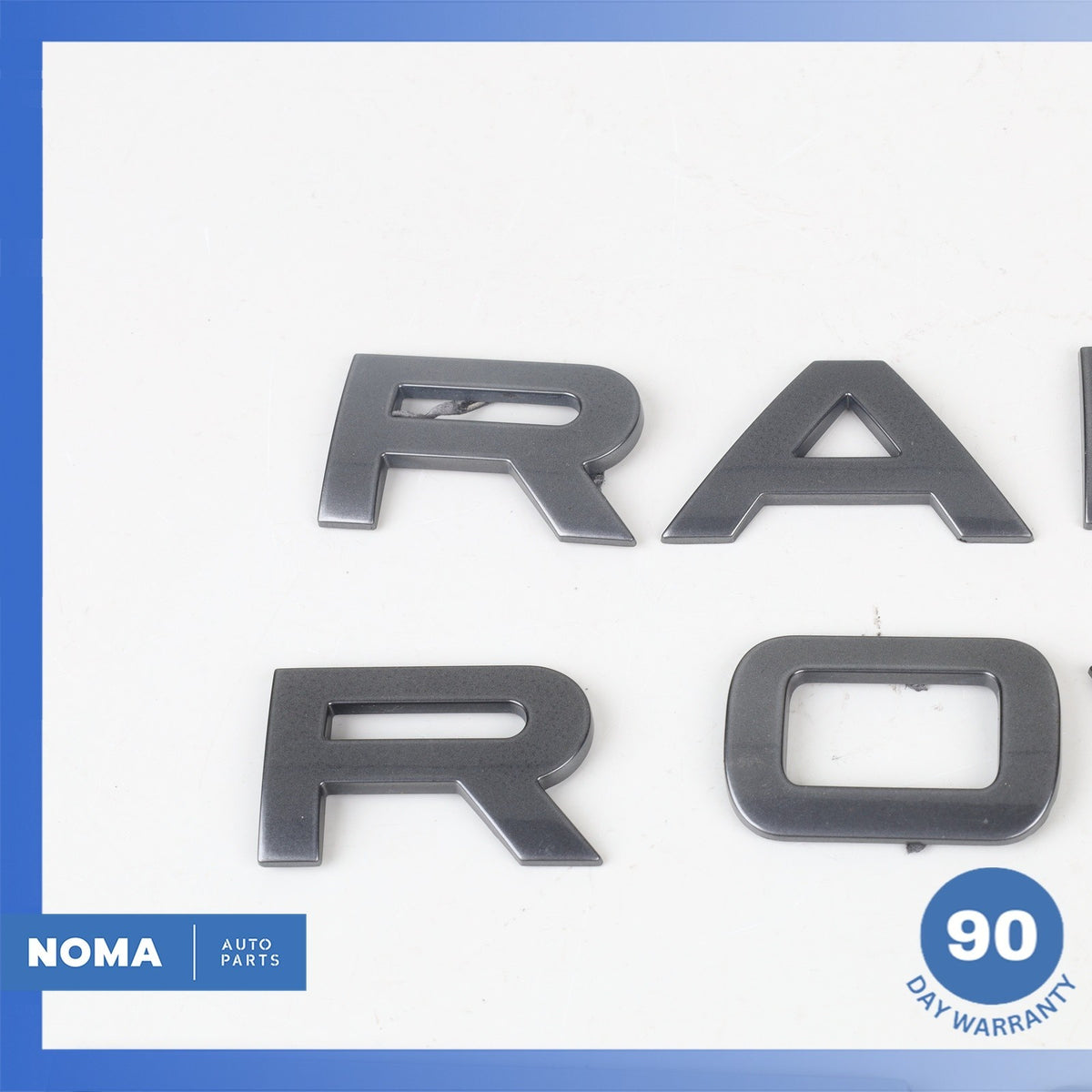 18-22 Range Rover Sport L494 Supercharged Trunk Boot Logo Badge Emblem Set OEM - photo 4