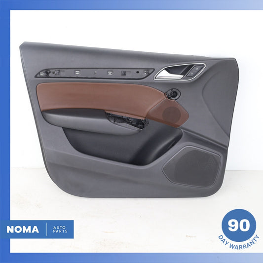 Audi 8U Q3 Front Left Driver Door Panel Cover Trim Black OEM - photo 1