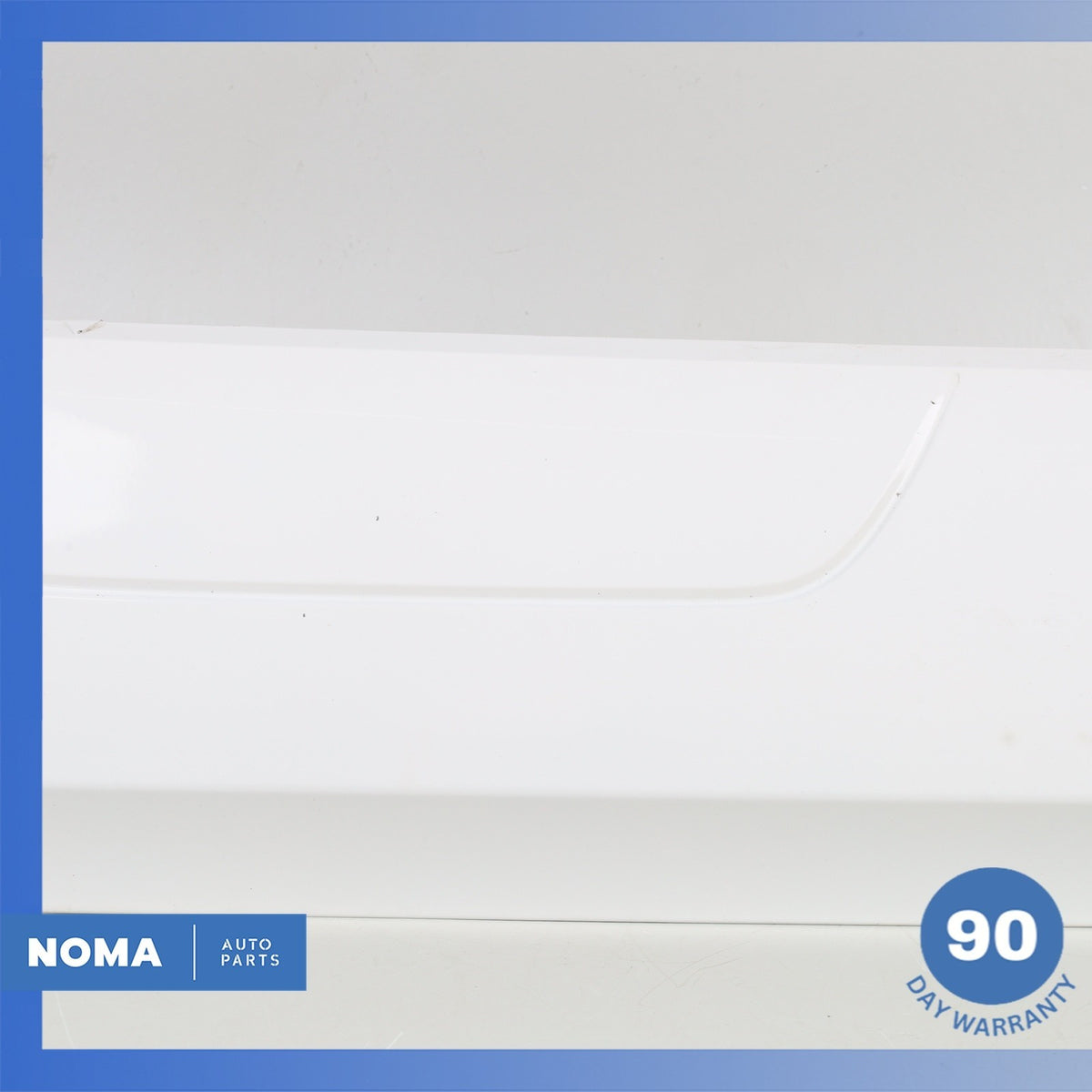 13-15 Audi 8U Q3 Rear Left Side Door Lower Molding White OEM - photo 3