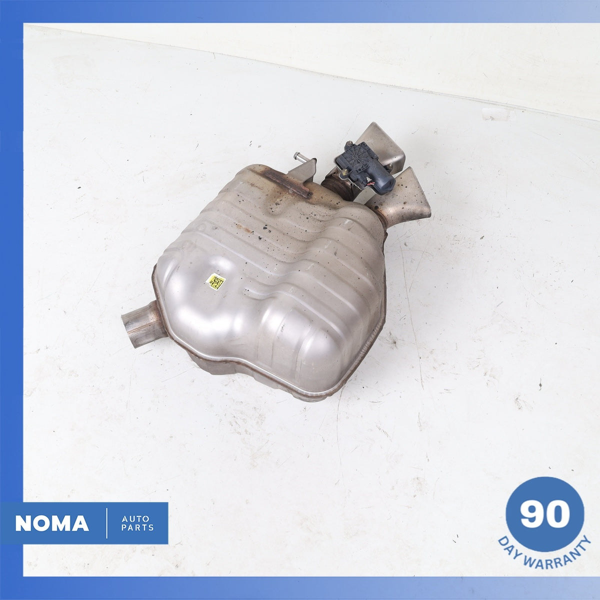 15-18 Audi D4 A8 Rear Left Side Exhaust Muffler Assembly 4H0253609CA OEM - photo 6