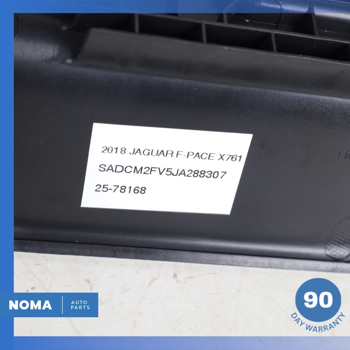 17-23 Jaguar X761 F-Pace Rear Center Console Air Vent Trim HK83045B49AB OEM 76k - photo 16