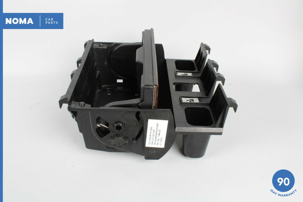 09-10 Jaguar XF XFR X250 Center Console Cupholder Cup Holder Trim Wood OEM - photo 5