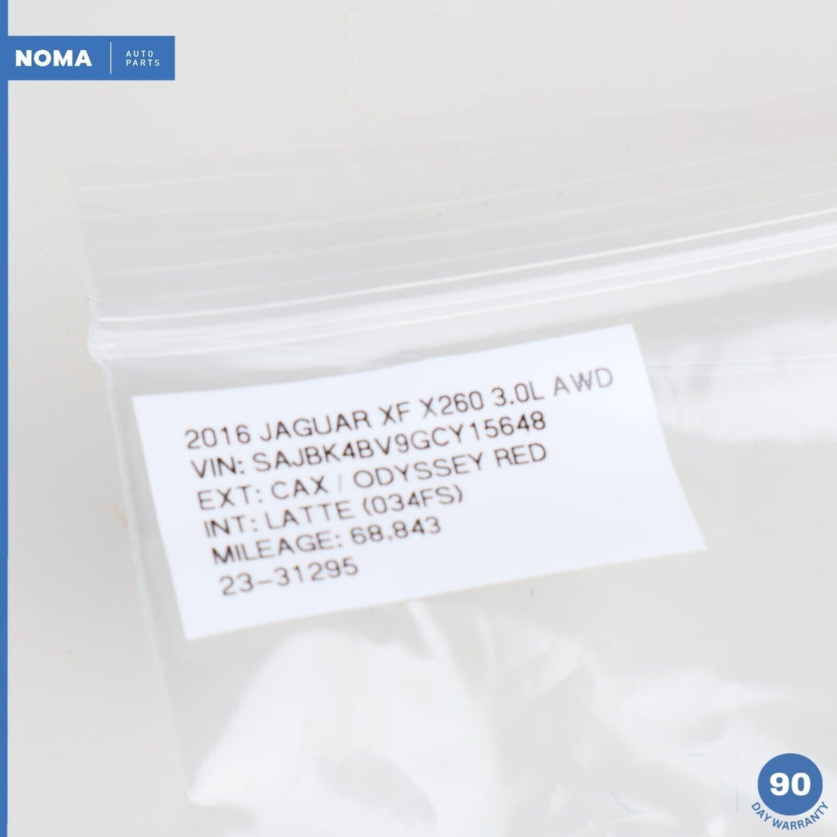 16-23 Jaguar X260 XF Rear Left & Right ABS Wheel Speed Sensor Set of 2 OEM 69k - photo 12