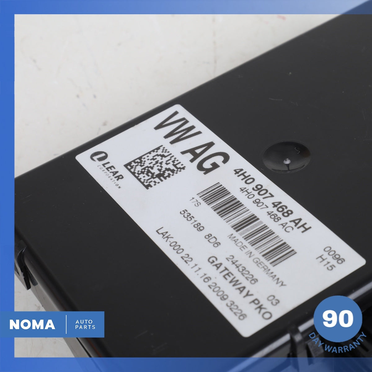 Audi D4 A8 Gateway Control Module Unit 4H0907468AH OEM - photo 2