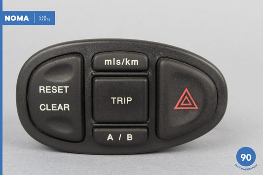 00-02 Jaguar S-Type X200 Dashboard Panel Hazard Trip Reset Control Switch OEM - photo 1