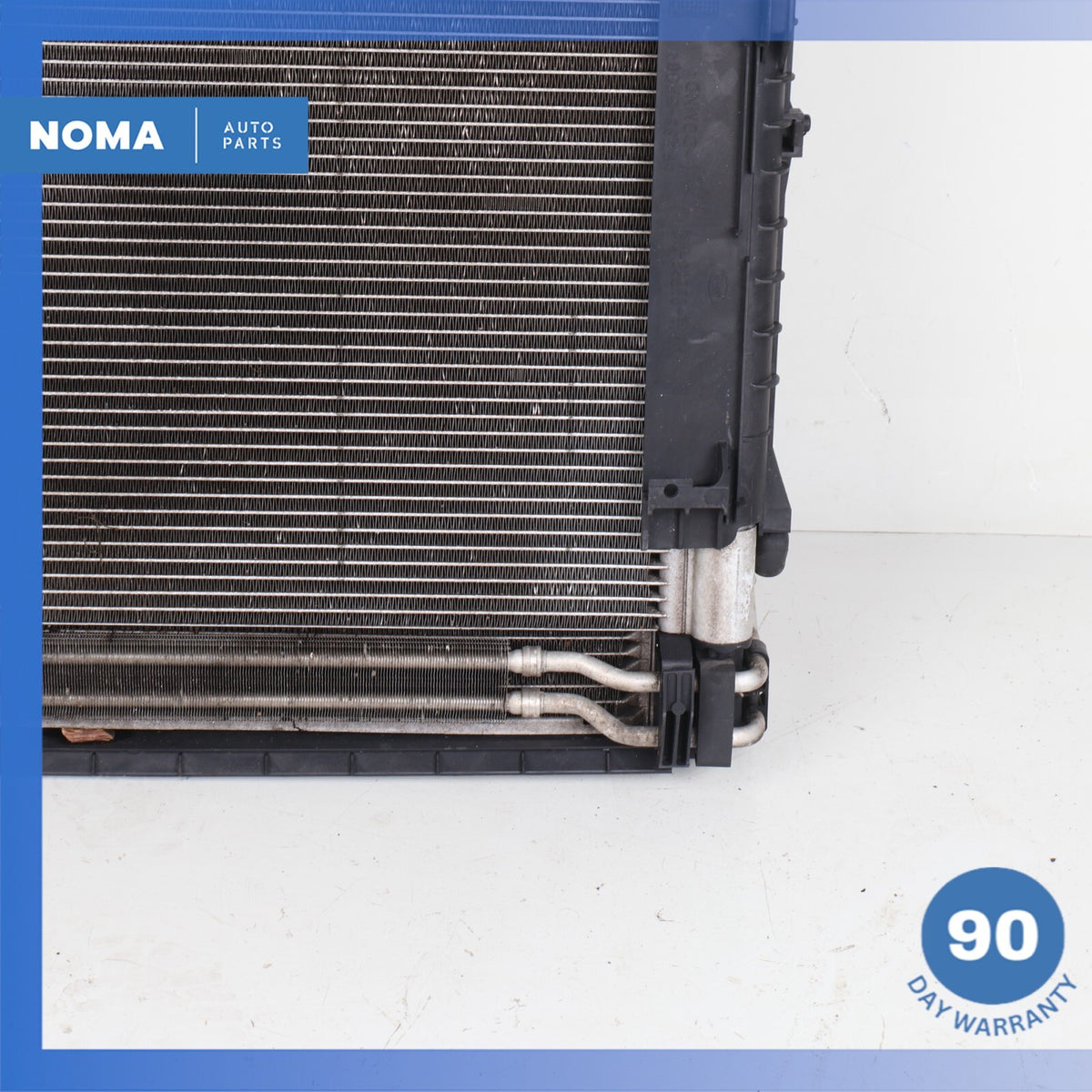 10-12 Land Rover Range Rover L322 Engine Cooling Radiator AC A/C Condenser OEM - photo 3