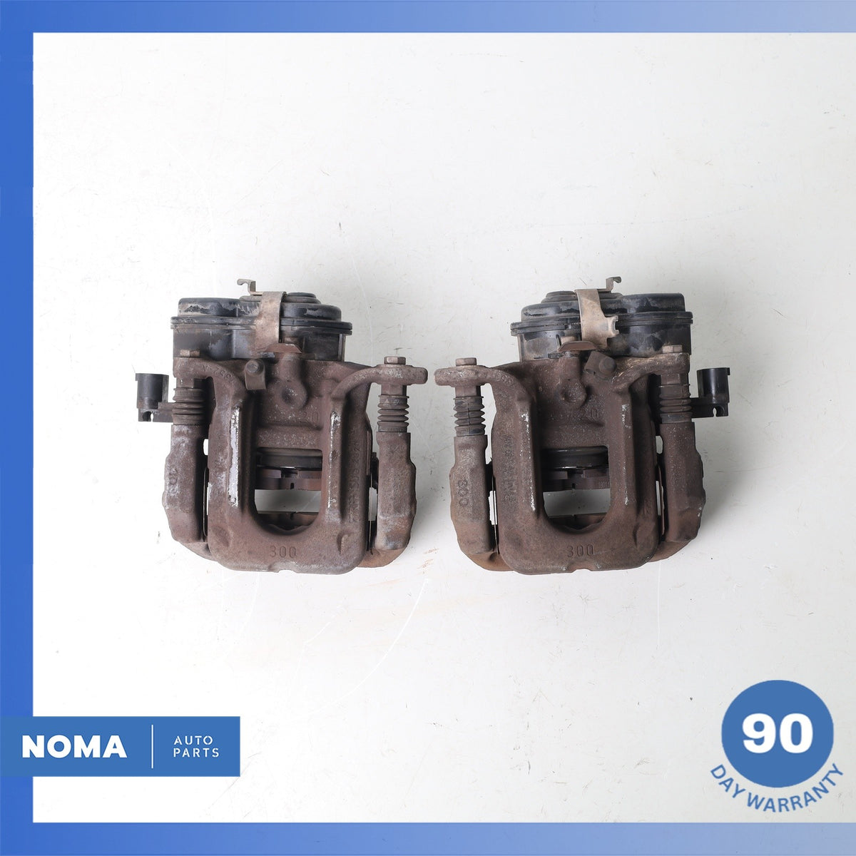 09-16 BMW E89 Z4 Rear Left & Right Side Brake Calipers w/ Actuator Set OEM - photo 2