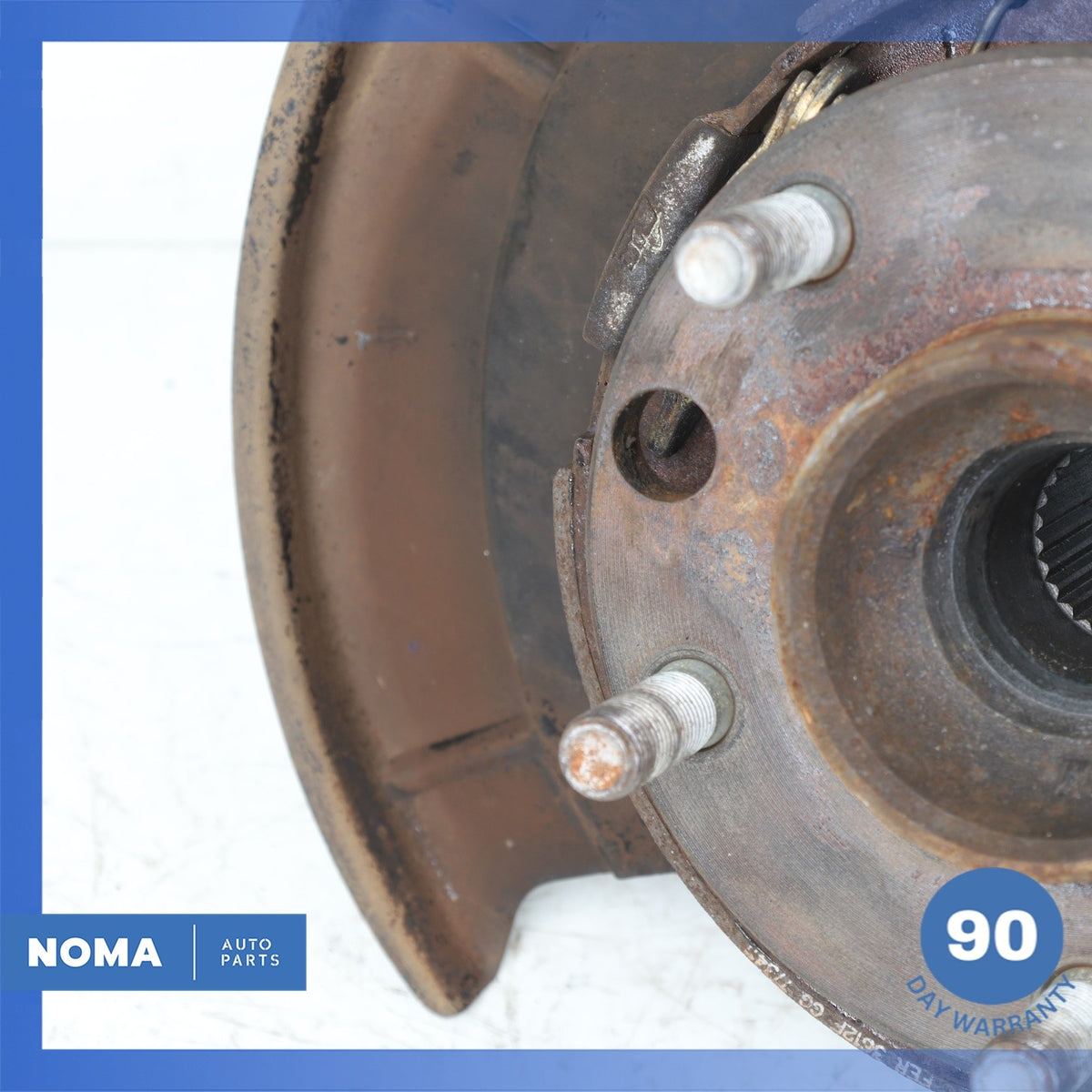 00-06 Jaguar X100 XKR XJR Rear Right Side Spindle Knuckle Hub w/ Shield OEM - photo 6