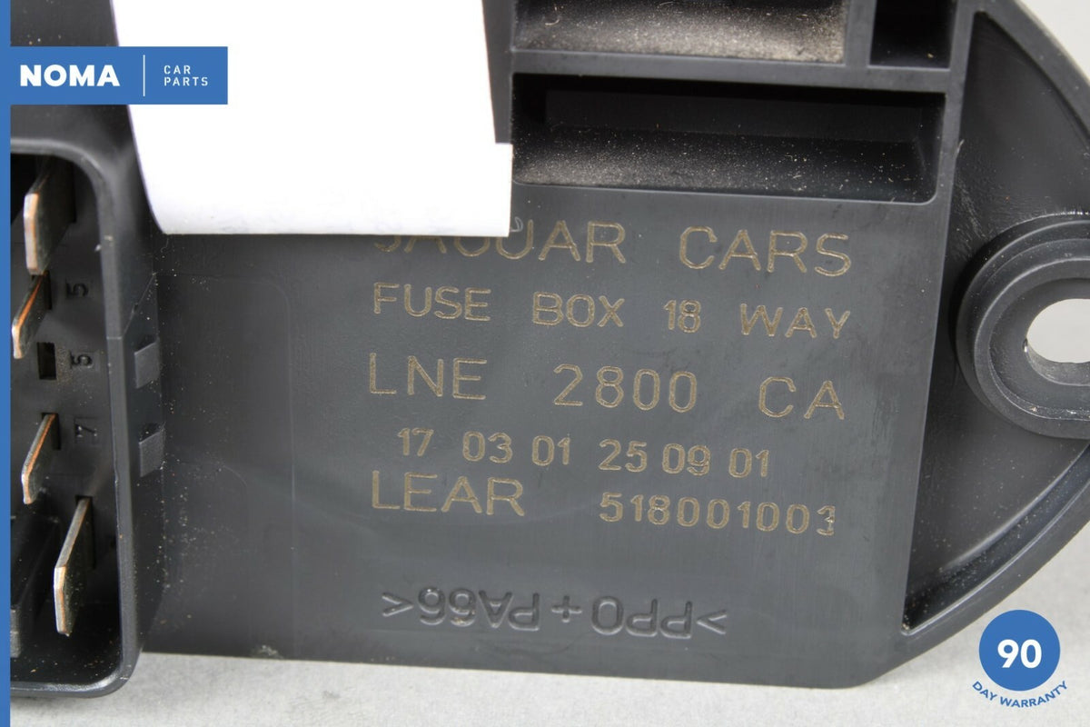 98-03 Jaguar XJ8 SV8 VDP X308 Heelboard Relay Fuse Box 18 Way LNE2800CA OEM - photo 8