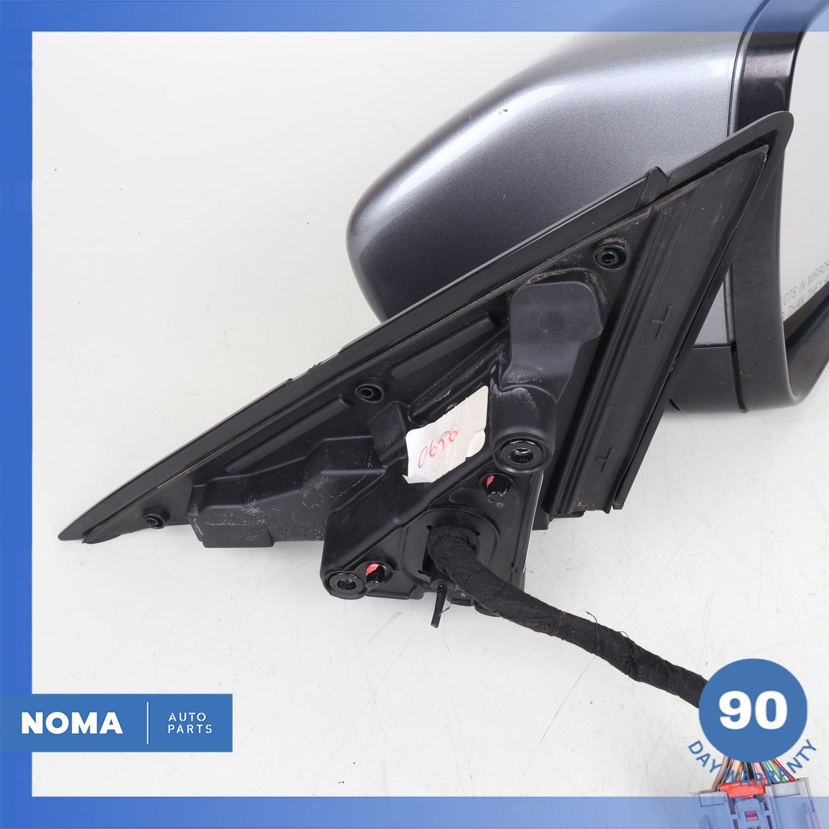 12-13 Range Rover Evoque L538 Right Side Rear View Mirror Assembly Gray OEM - photo 5