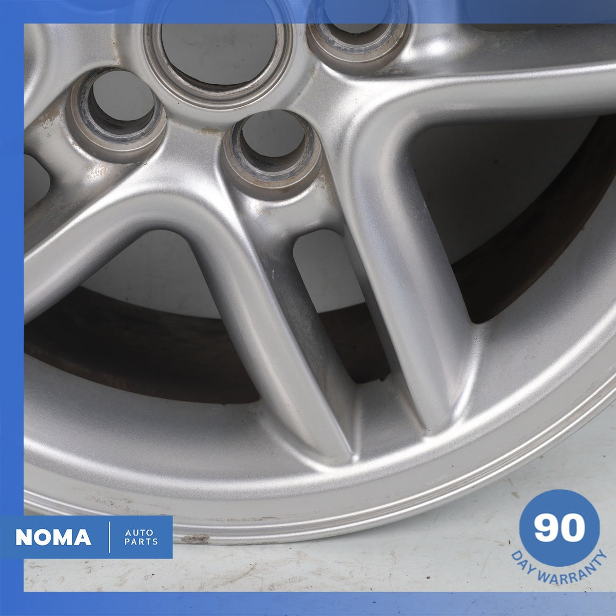 99-04 Land Rover L318 Discovery 2 Style 5 8 x R18 18" Wheel Rim Silver OEM - photo 4