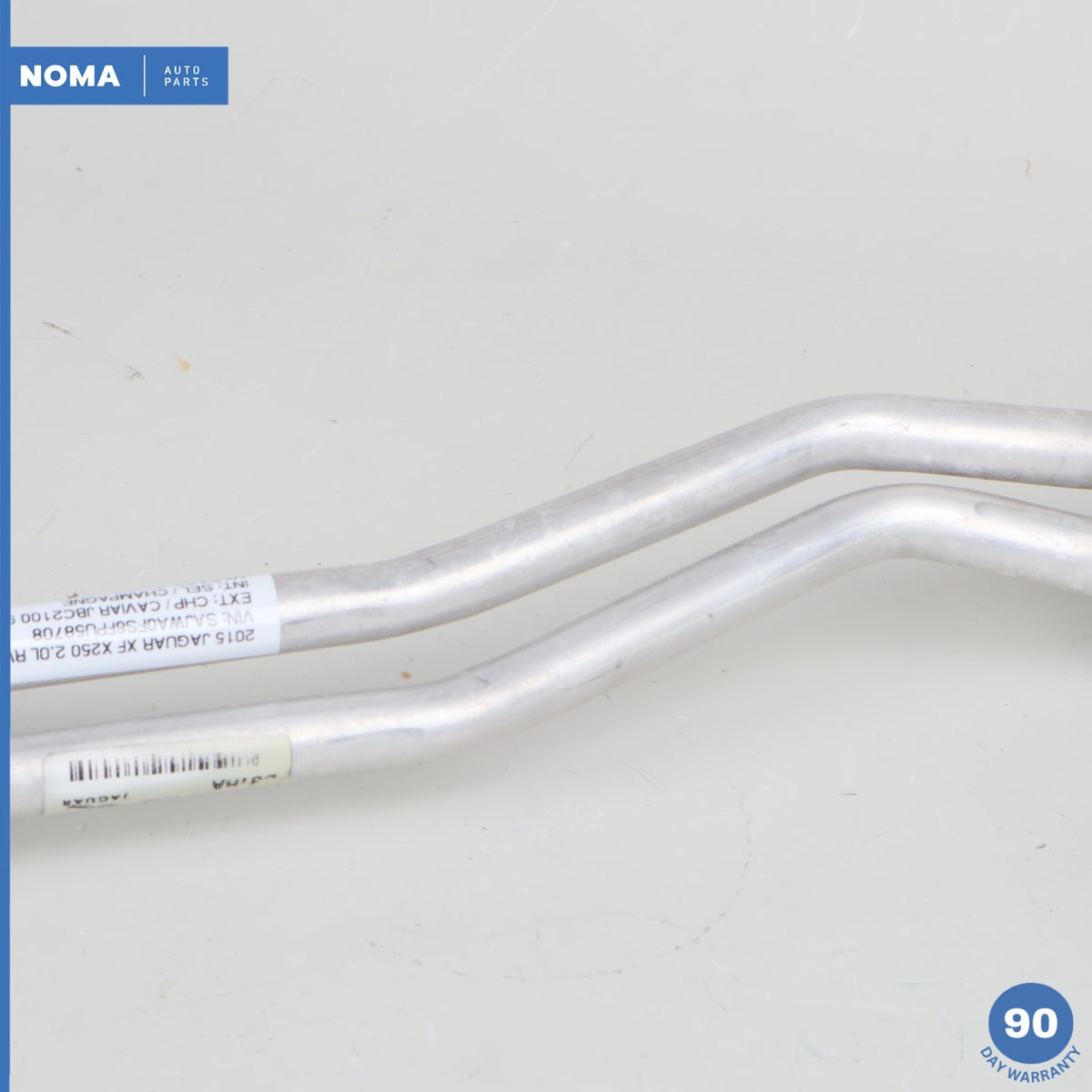 13-15 Jaguar XF X250 2.0L Turbo RWD Gearbox Oil Cooler Pipe CW937R081AA OEM - photo 11