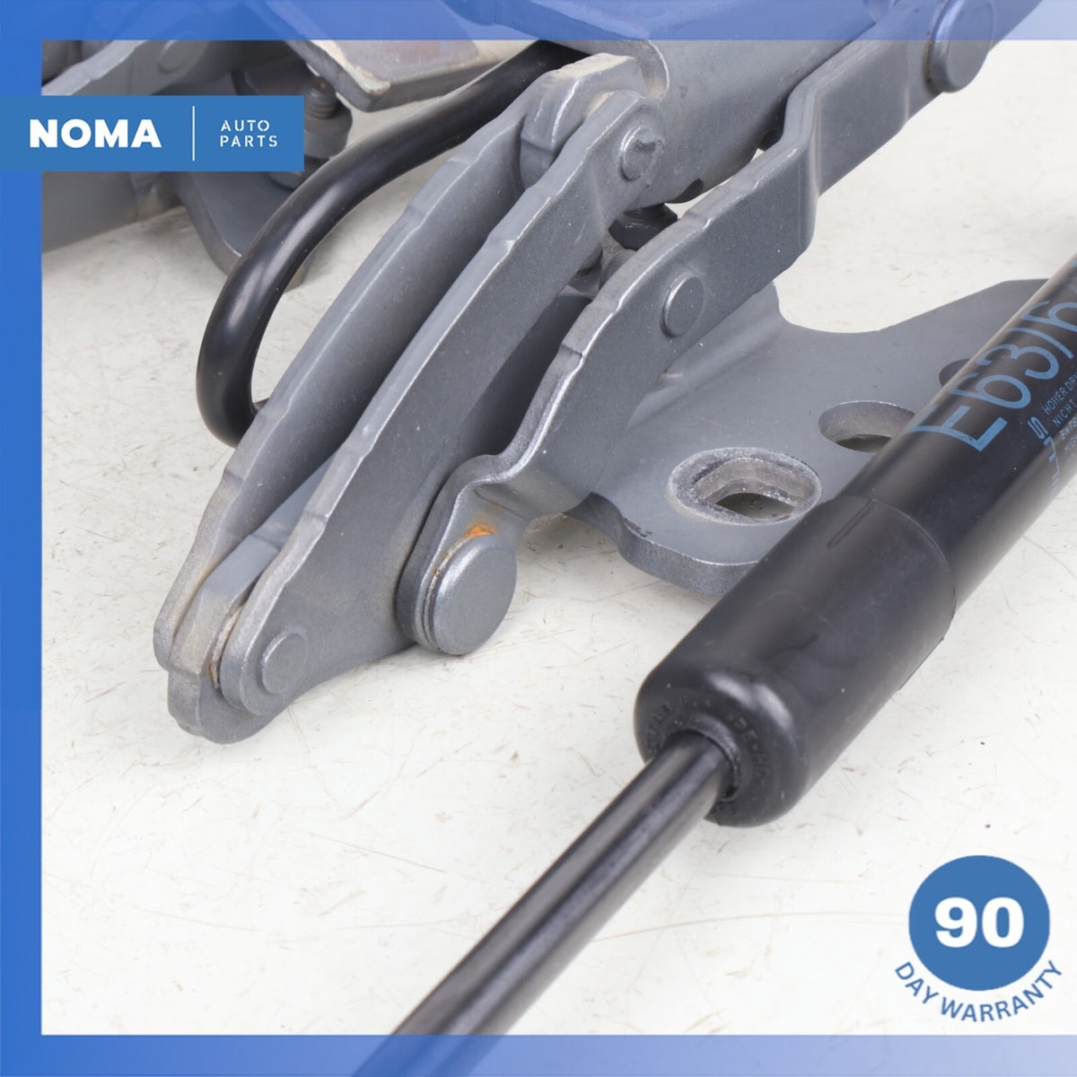 04-10 BMW E64 650i 645i Left & Right Hood Bonnet Hinge Strut Set of 2 OEM - photo 3