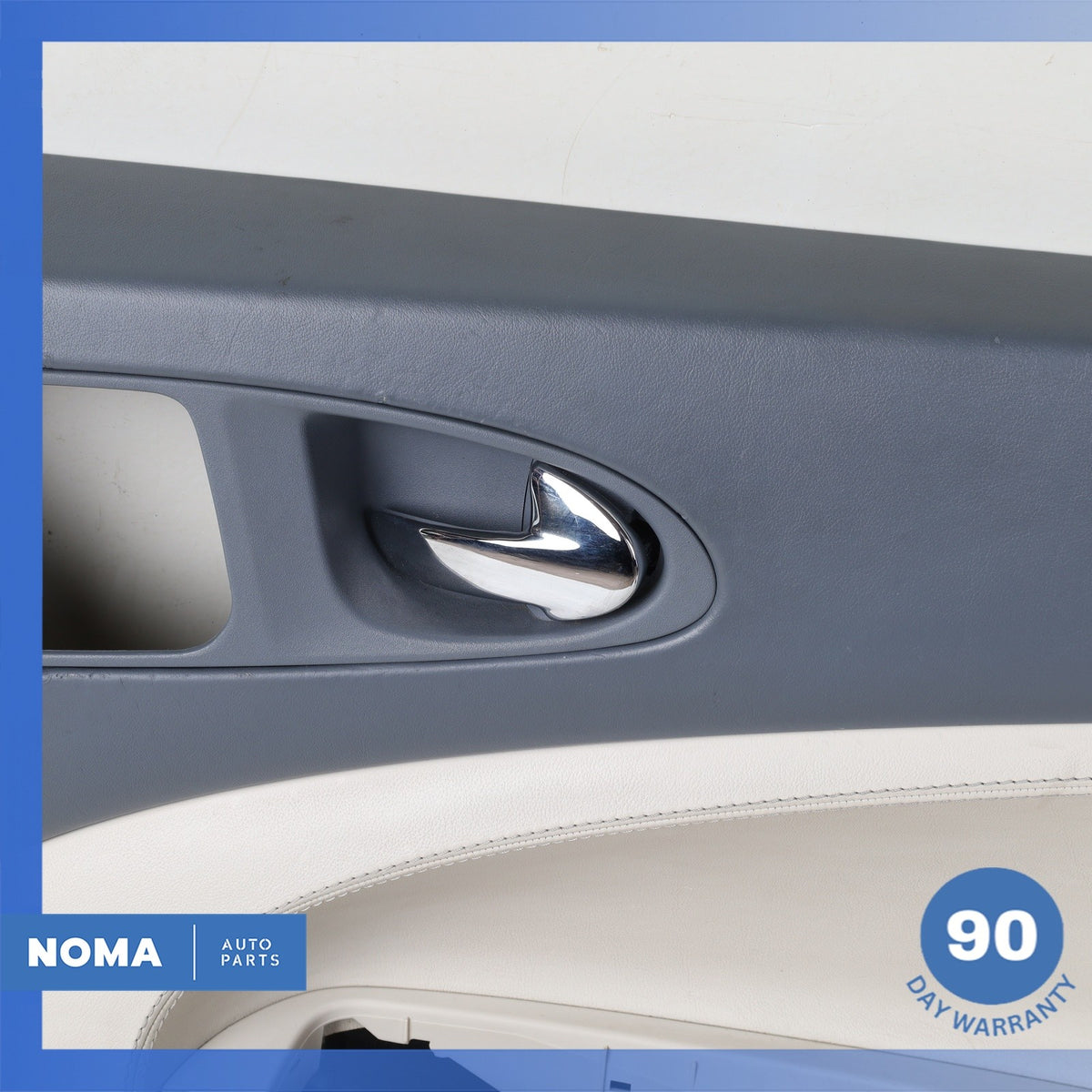 07-09 Jaguar X150 XK XKR Right Passenger Side Interior Door Trim Panel Blue OEM - photo 3