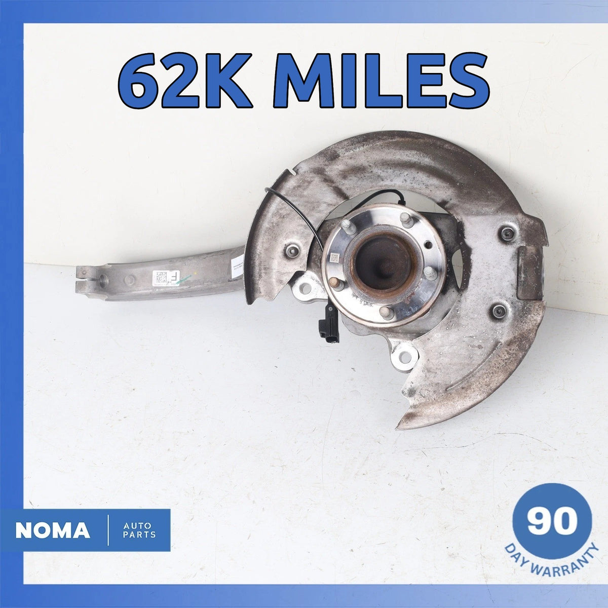 17-19 Jaguar X760 XE RWD Front Right Side Spindle Knuckle Hub w/ Shield OEM 62k - photo 1