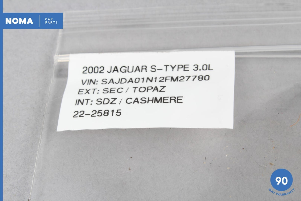 00-02 Jaguar S-Type X202 Dash Climate Control Switch Finisher Trim SDZ OEM - photo 11