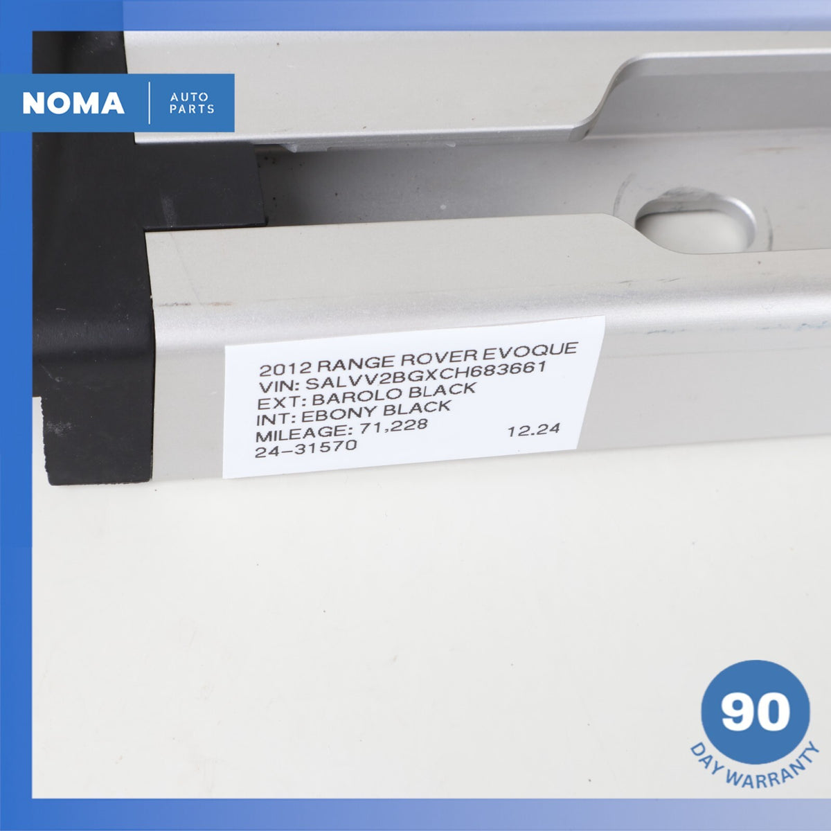 12-19 Land Rover Range Rover Evoque L538 Rear Trunk Cargo Sliding Rail Set OEM - photo 15