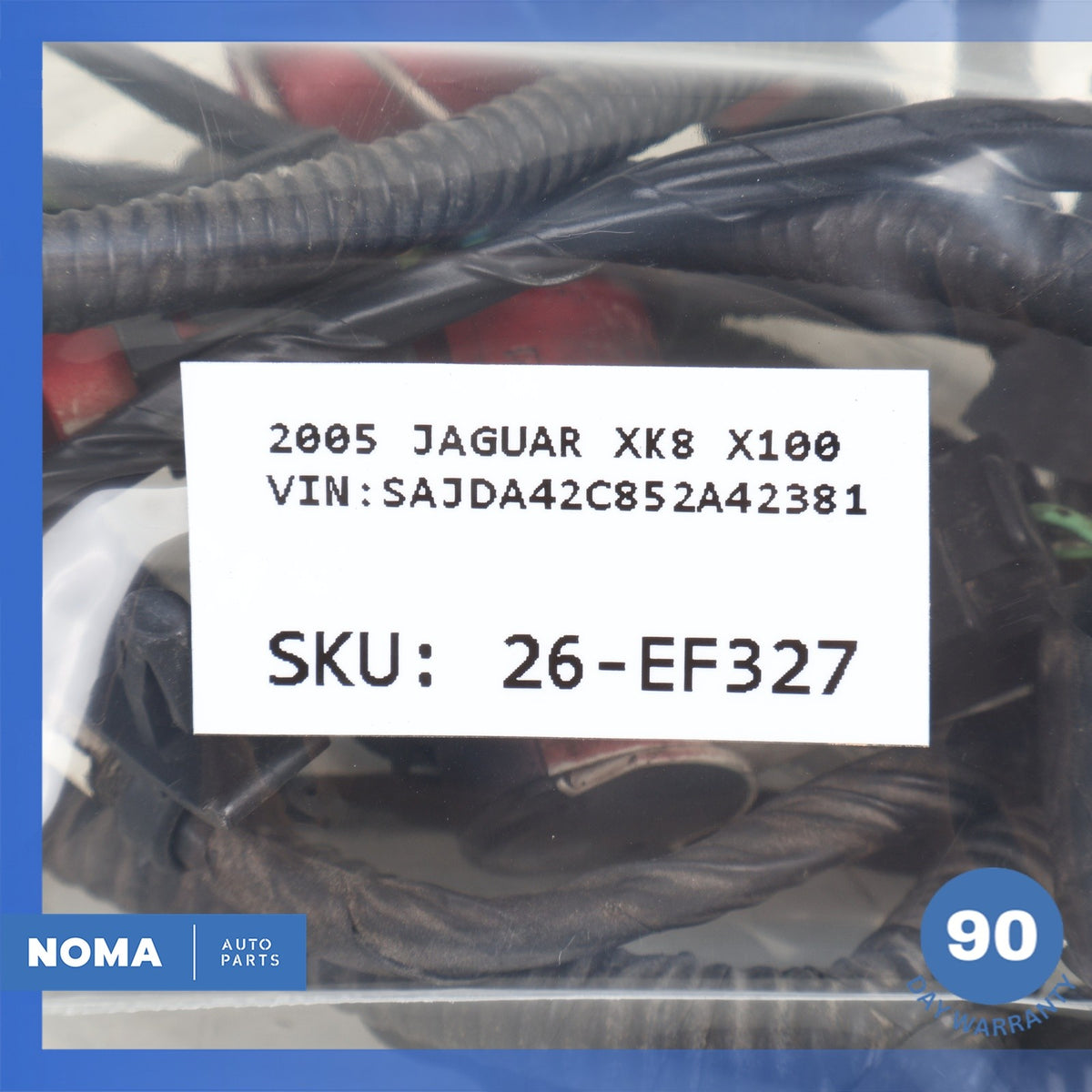 01-06 Jaguar X100 XK8 XKR Rear Bumper Wire Wiring Harness LJJ3225AA OEM - photo 9